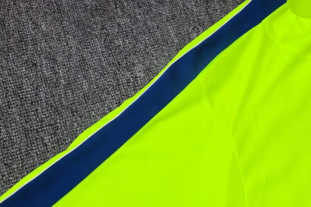 2026/27 Atletico Madrid Green Long-sleeved half-pulltraining kit