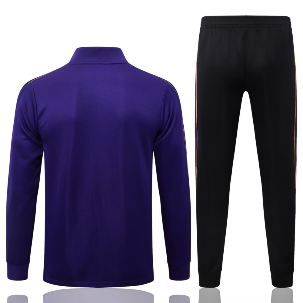 2026/27 Barcelona Purple Jacket Training Suit Set