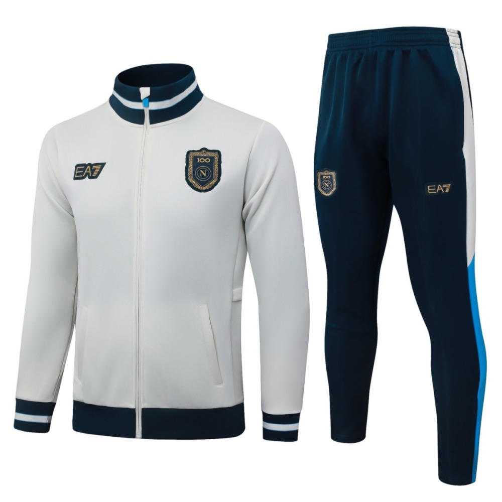 2026/27 Naples Beige Jacket Training Suit Set