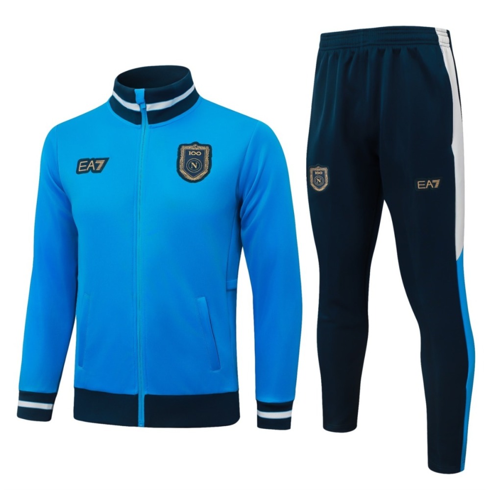 2026/27 Naples Lake blue Jacket Training Suit Se