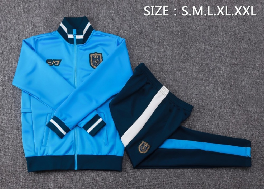 2026/27 Naples Lake blue Jacket Training Suit Se