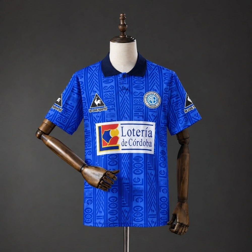 Retro 1999/2000 Belgrano Home Jersey Fan Version