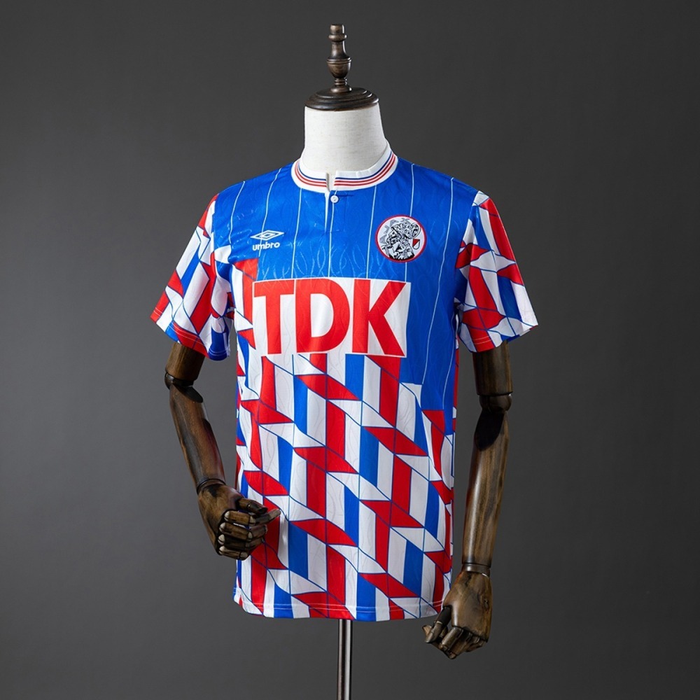Retro 1989/90 Ajax Away Jersey Fan Version