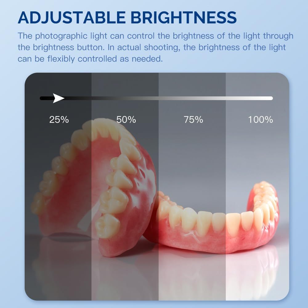 Oral Dental Photography LED Lamp  Support Equipment Included Supplemental Light