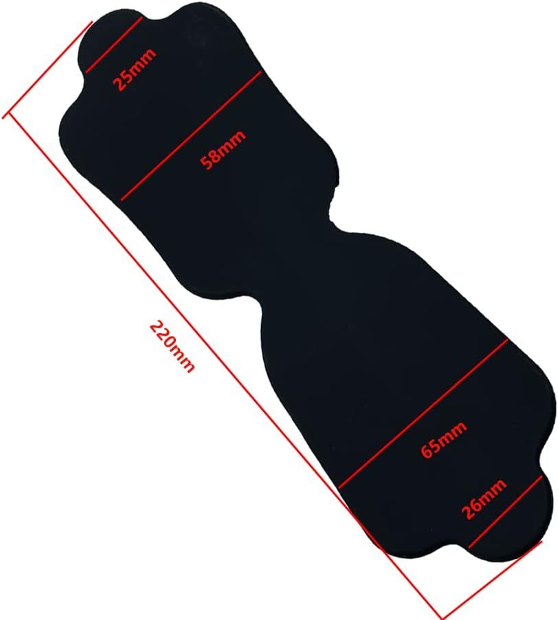 Silicone Soft Dental Background Photo Black Contrast Board Bendable Dental Photography Background Tooth Shooting Light-Absorbing Plate Type A