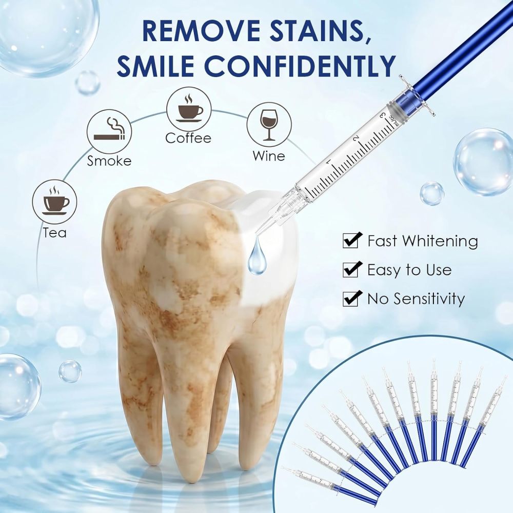 15 Pcs teeth whitening gel  35%cp peroxide