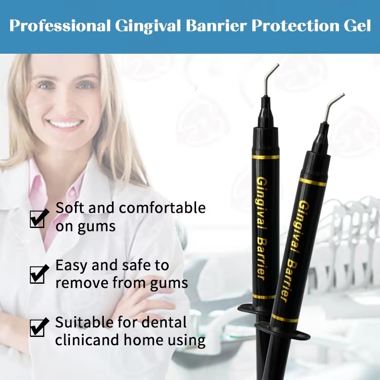 10PCS Dental Blanchiment Tooth Blue Gingival Gum Barrier Protection Gel for Teeth Whitening