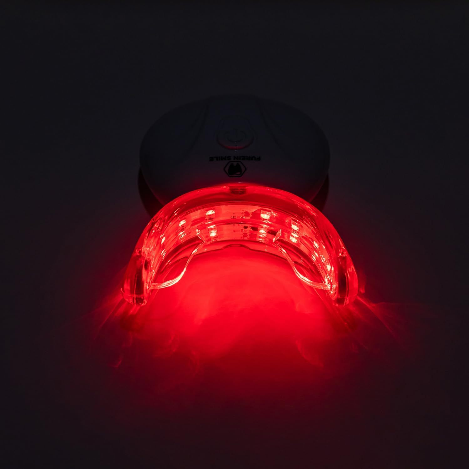Portable Red & Near Infrared Light Therapy Device for Gum & Oral Comfort | 630nm & 850nm LED Lamp USB Cable Travel Size Home Use