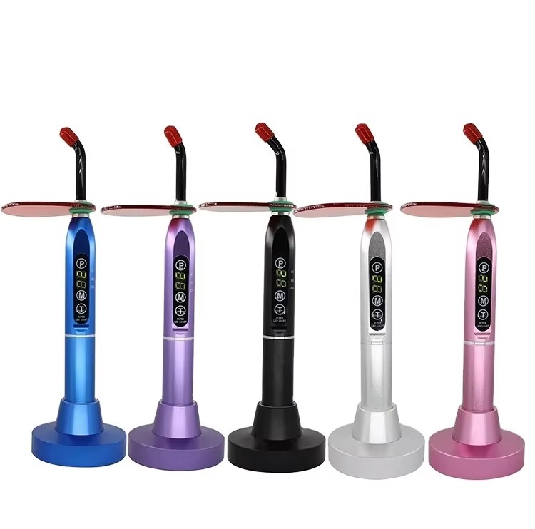 Colorful Metal LED Led Curing Light Dental Dental Light Cure Light Cure Dental