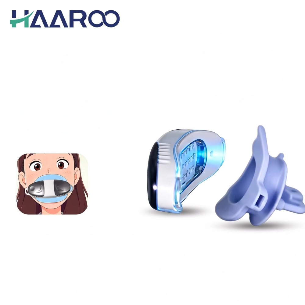Magnetic Handfree Wired USB LED Blue Light Teeth Whitener Device for Home Use Dental Care