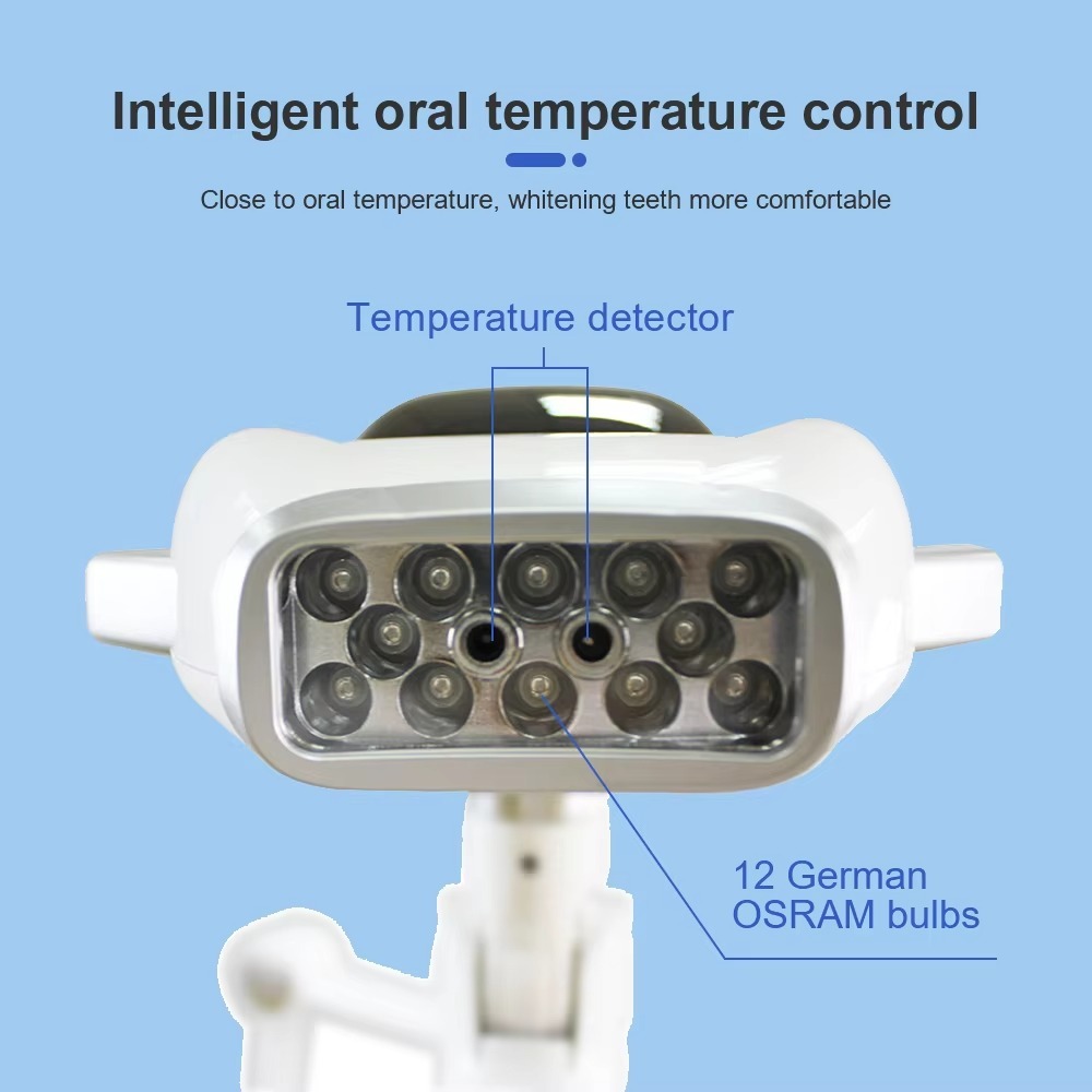 Wholesale Dental Salons 80 Watt 40w Led Blue Light Teeth Whitening Lamp Portable 60w Laser Led Teeth Whitening Machine