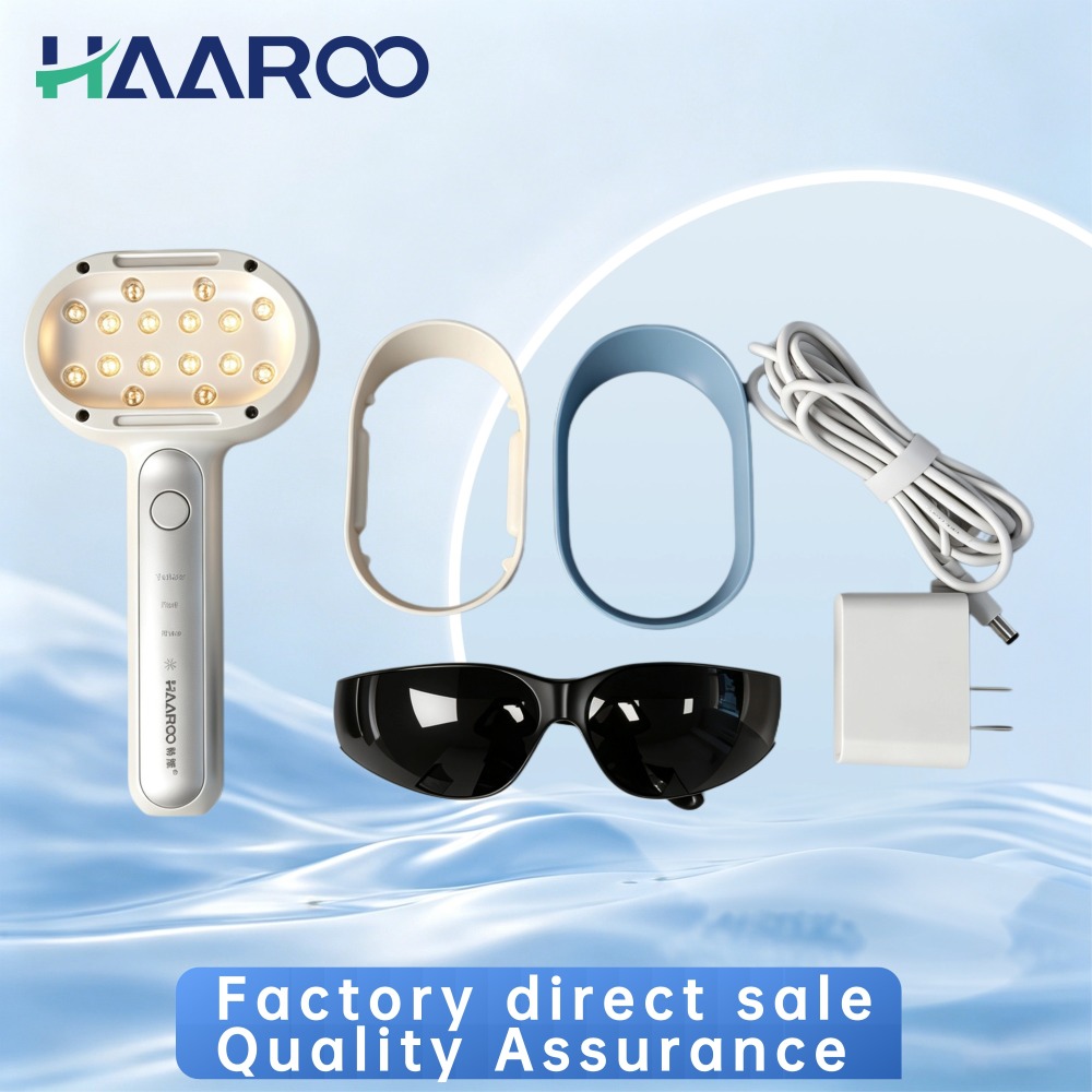 Handheld Teeth Whitening Device 16 LED 3 Color Light Cheilitis Therapy Fade Dark Lips 460nm 650nm 565nm 4 Modes