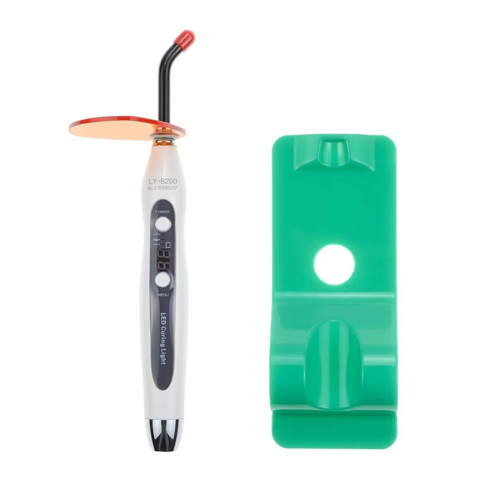 Dental Curing Lights Shell and High Permeability Glass Fiber 1200~2000mW LED Light Dental Wired & Wireless Cordless Lamp