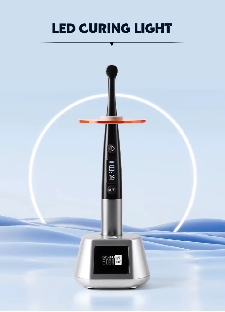 New Arrival Dental Led Curing Light 1 Sec Curing 7 Modes 1 Curing Light Dental