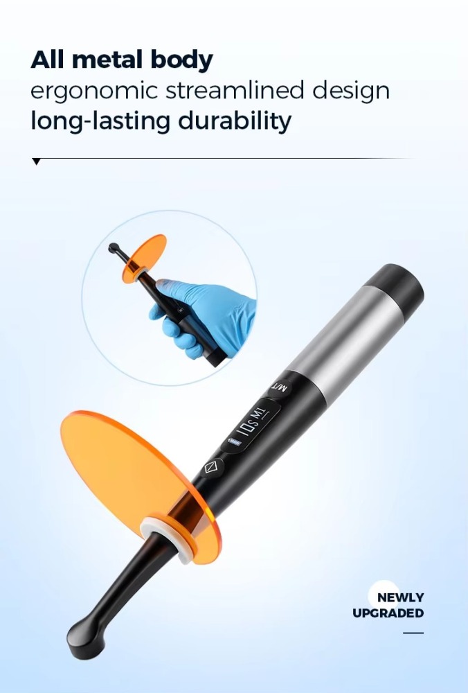 New Arrival Dental Led Curing Light 1 Sec Curing 7 Modes 1 Curing Light Dental