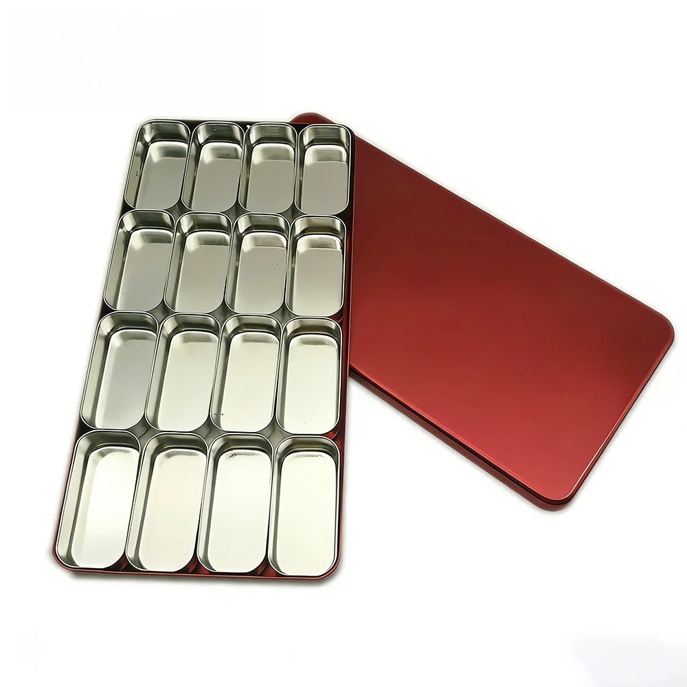 Dental Instruments Tray Disinfection Box 16 Slots Autoclavable Dentistry High Speed Diamond Bur Tools Endo File Storage