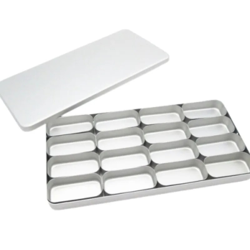 Dental Instruments Tray Disinfection Box 16 Slots Autoclavable Dentistry High Speed Diamond Bur Tools Endo File Storage