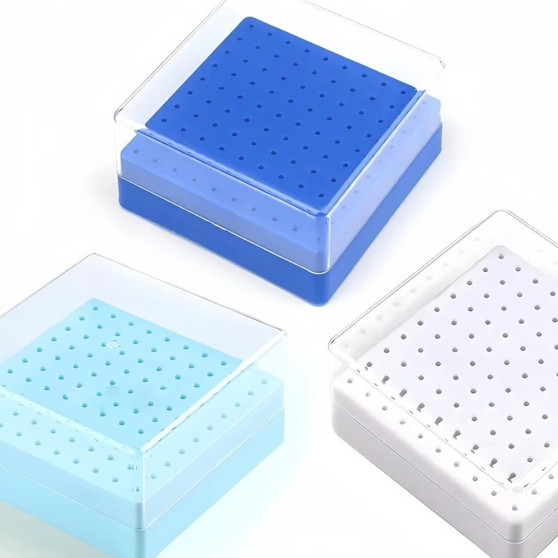 100-Bit Portable Storage Case for Nail Drill Bits Designed for Storing and Organizing Nail Drill Bits Features A Dust-proof Base