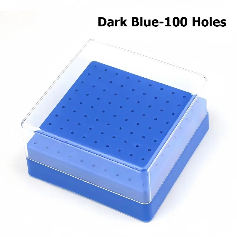 100-Bit Portable Storage Case for Nail Drill Bits Designed for Storing and Organizing Nail Drill Bits Features A Dust-proof Base