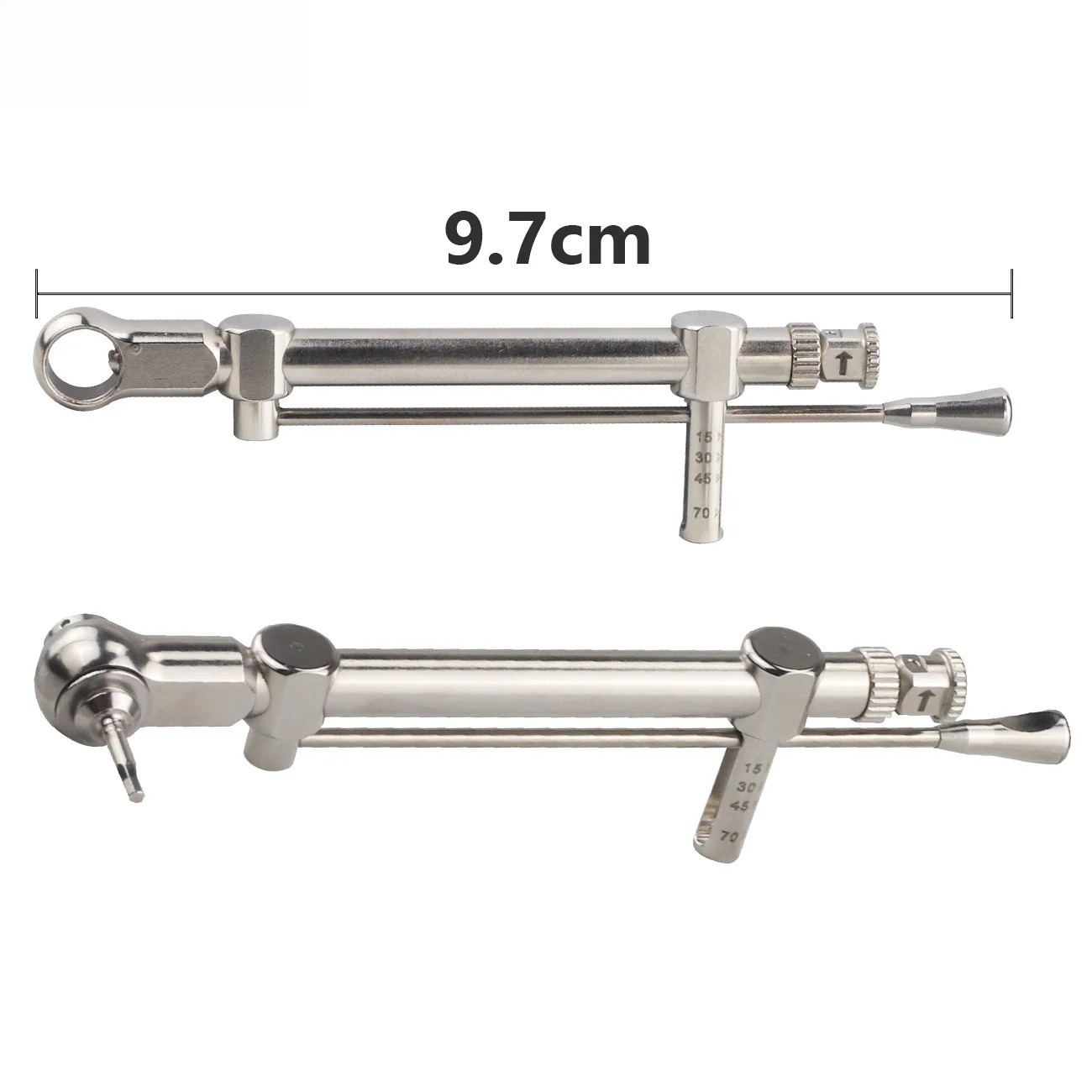 Dental Implant Torque Wrench Screwdriver With Free Surgical Guide 10-70NCM Ratchet Drivers Dentistry Repair Equipment