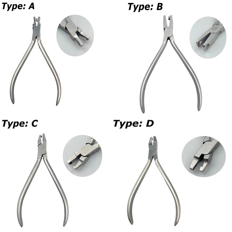 Dental Orthodontic Clear Aligner Plier Retainer Brace Trainer Thermal Forming Forcep Tear Drop Level Vertical Invisable Tool