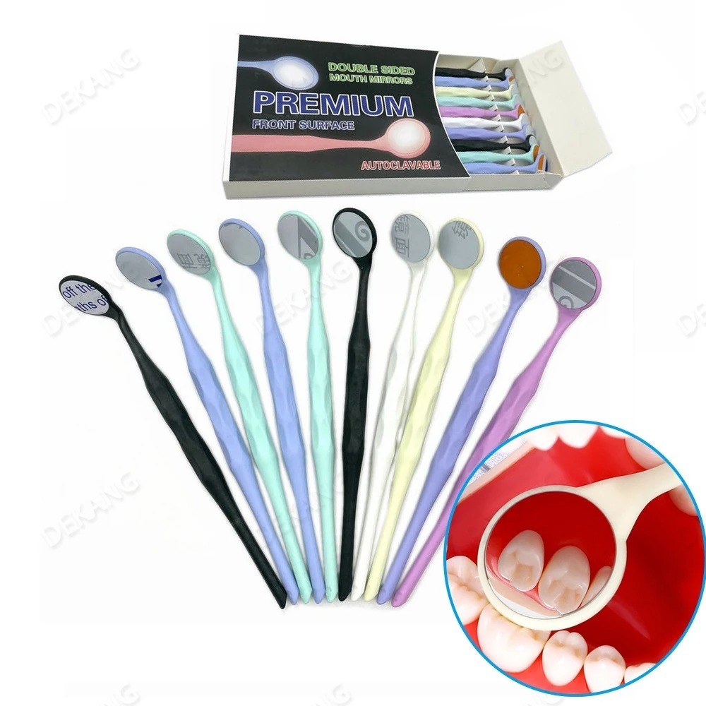 Advanced fog-free technology for clear visibility Equipped with quick fog removal feature, this oral mirror ensures a clear, distortion-free view during examinations. Ideal for precise use in clinical or personal settings without image interference. High-