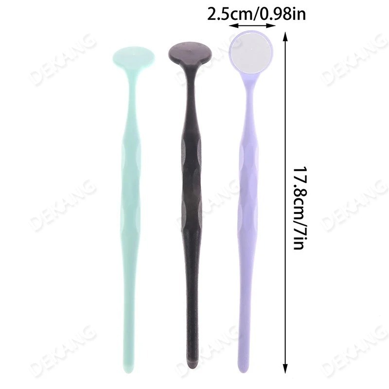 Advanced fog-free technology for clear visibility Equipped with quick fog removal feature, this oral mirror ensures a clear, distortion-free view during examinations. Ideal for precise use in clinical or personal settings without image interference. High-
