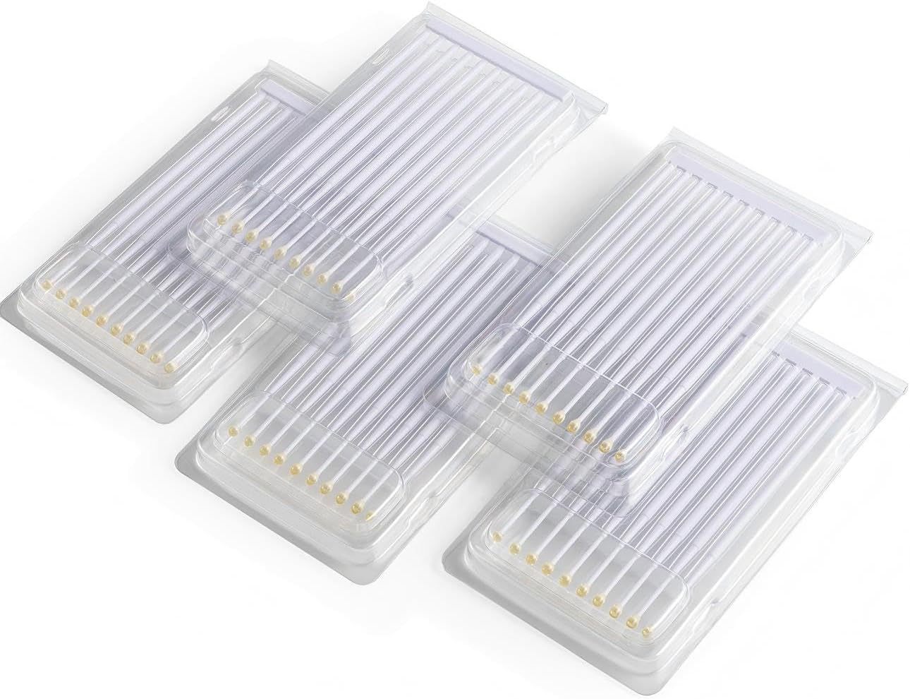 Dental Adhesive Tip Applicator, 50pcs Disposable Dental Microbrushes Easy Adhesion Brushing Liquid, Oral Clinic, Wide Applications Microbrush Applicator Sticks