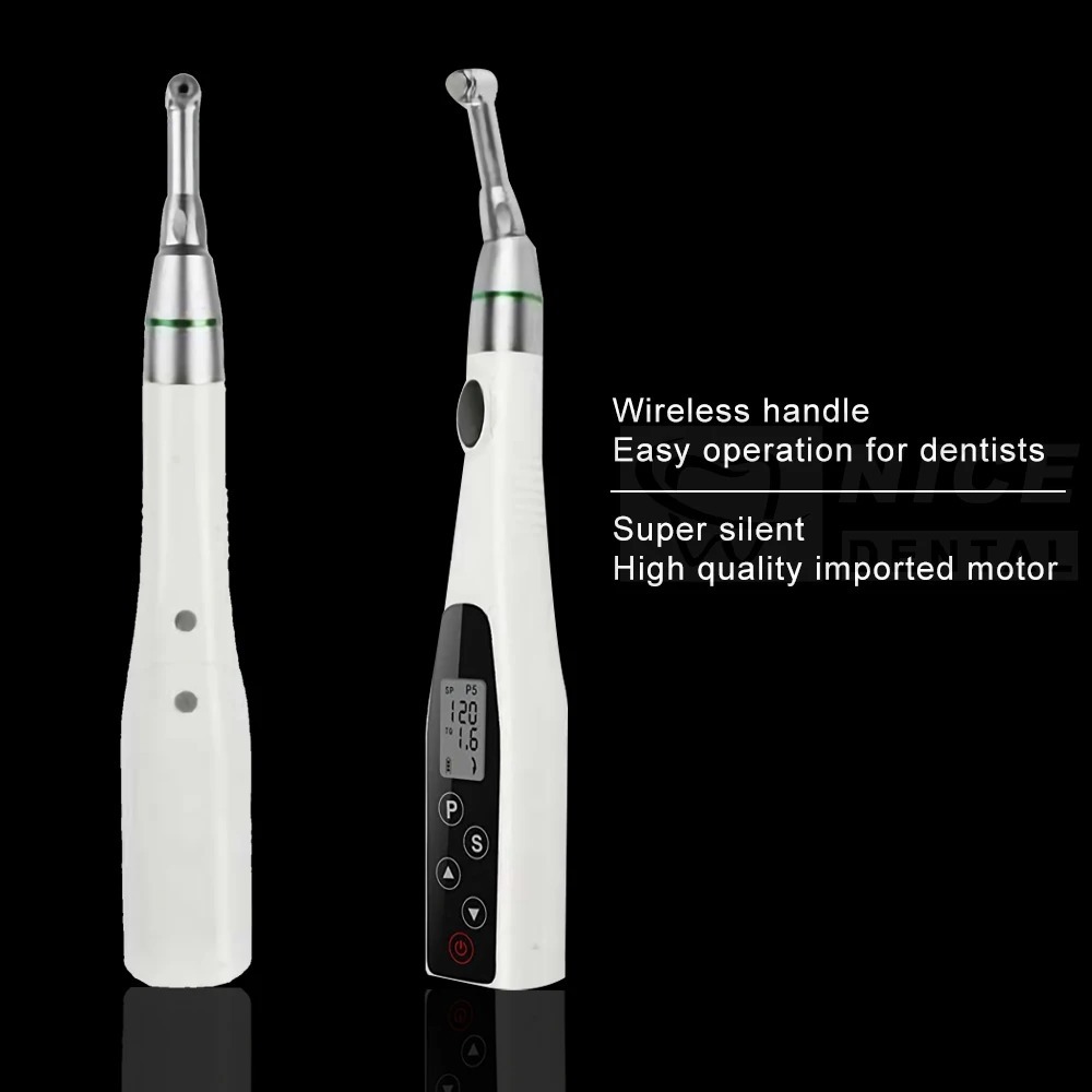 Dental Endo Motor Smart 6 Modes with LED 16:1 Contra Angle Low Speed Turbine Handpiece Dentistry Endodontic Instrument