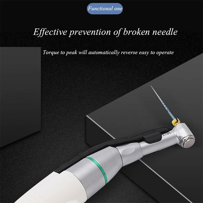 Dental Endo Motor Smart 6 Modes with LED 16:1 Contra Angle Low Speed Turbine Handpiece Dentistry Endodontic Instrument