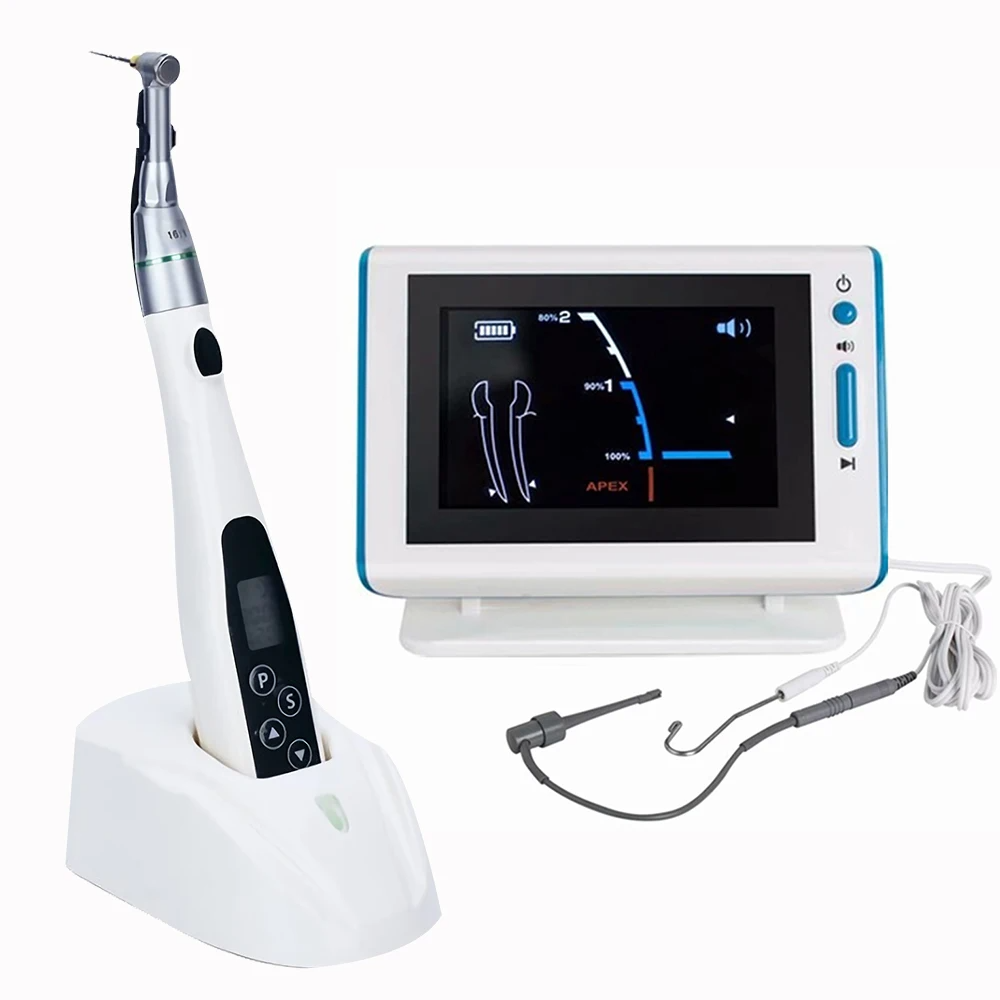 Dental Endo Motor Smart 6 Modes with LED 16:1 Contra Angle Low Speed Turbine Handpiece Dentistry Endodontic Instrument