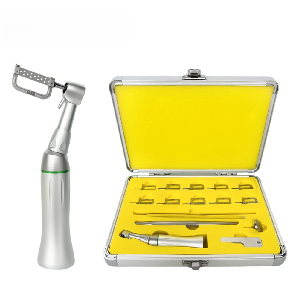 Dental System Orthodontic 4:1 Reciprocating Interproximal Strip Contra Angle Handpiece Orthodontic Treatment Enamel Gauge Measure
