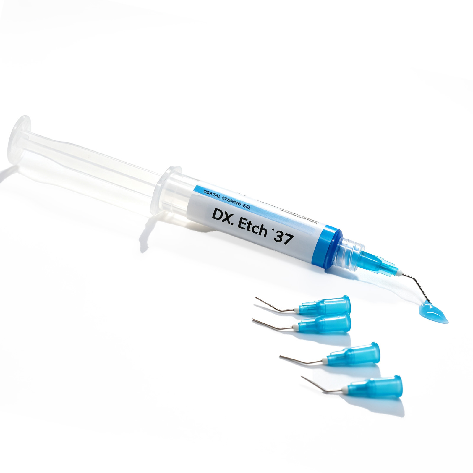 2PCS Mr.Den Dental Dentex Etching Gel Dentex Etchant 37% Phosphoric Acid Etching Agent Etch Dental