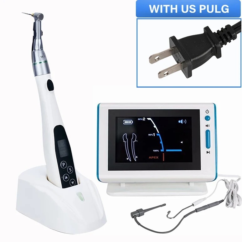 Dental Endo Motor Smart 6 Modes with LED 16:1 Contra Angle Low Speed Turbine Handpiece Dentistry Endodontic Instrument