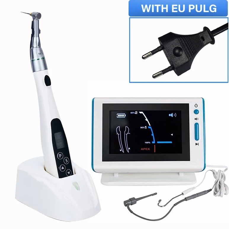 Dental Endo Motor Smart 6 Modes with LED 16:1 Contra Angle Low Speed Turbine Handpiece Dentistry Endodontic Instrument