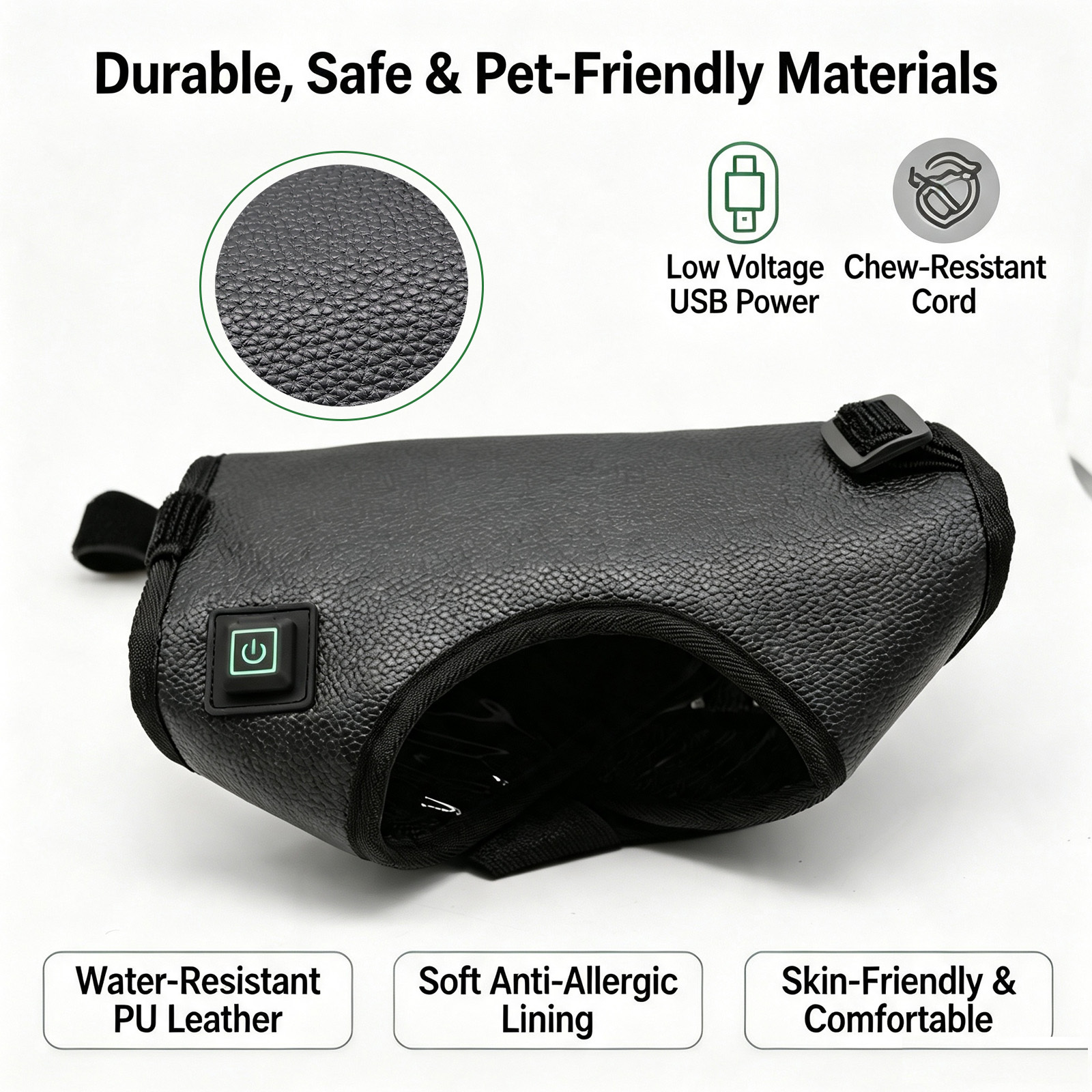 Red Light Ther/apy Back Belt for Dogs and Cats, Wireless Wearable Design with 3 Light Modes and 15-Min Auto Shutoff for Pet Back Care