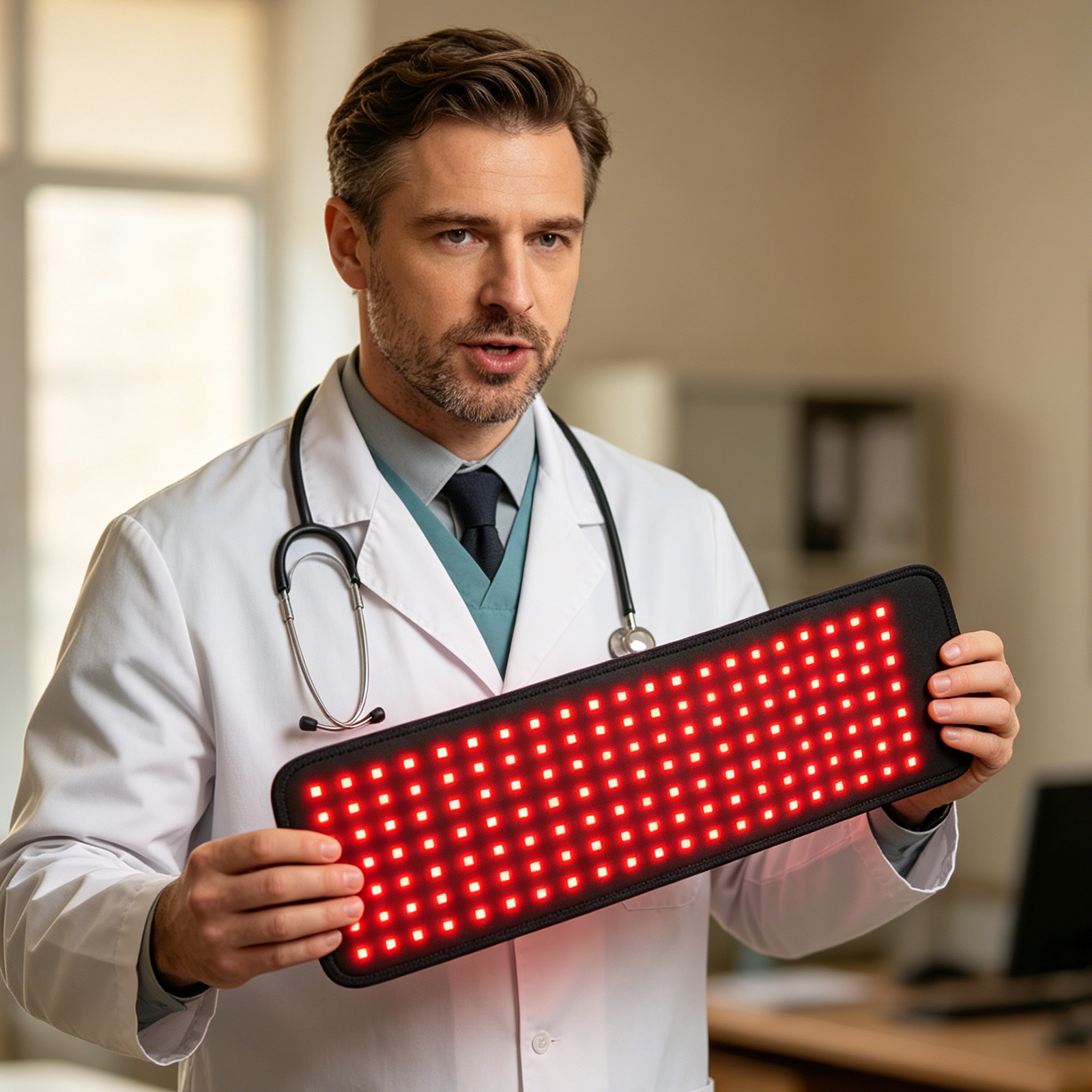 EMS Allevared Red Light Therapy Belt - 140Triple Chip LED Belt