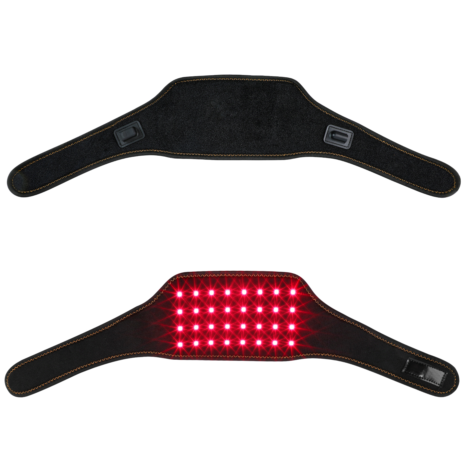 Cordless Red Light Therapy for Neck, Gifts for Women Men Mom Dad Wearable Near Infrared Light Therapy Neck Wrap, Portable Wireless Light Wrap for Travel Home Office Use