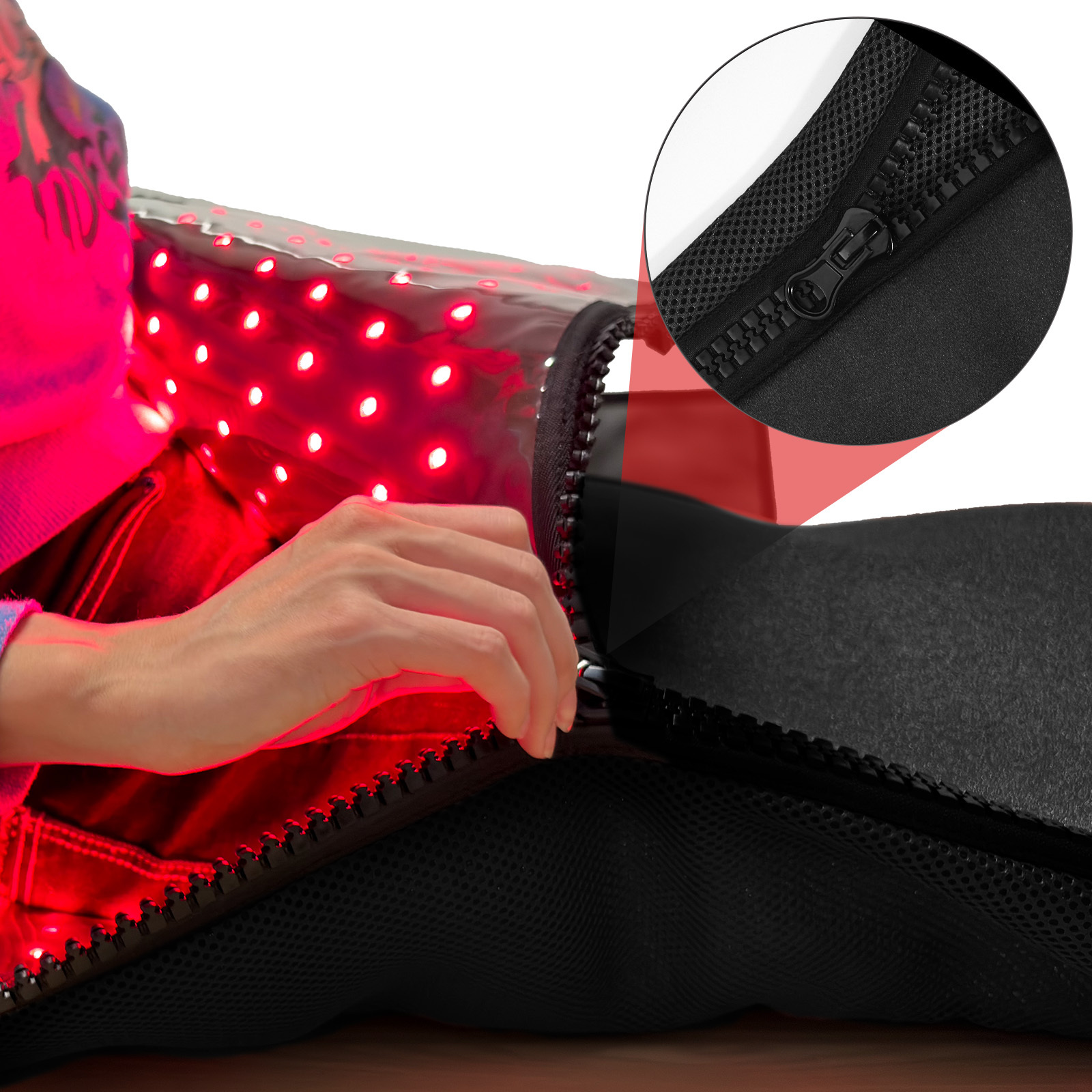 Red Light Therapy Mat for Full Body,, RMAT05 3252 LEDs, Dual Wavelength 660nm & 850nm, Infrared Red Light Blanket, Light Therapy Bag for Home Use