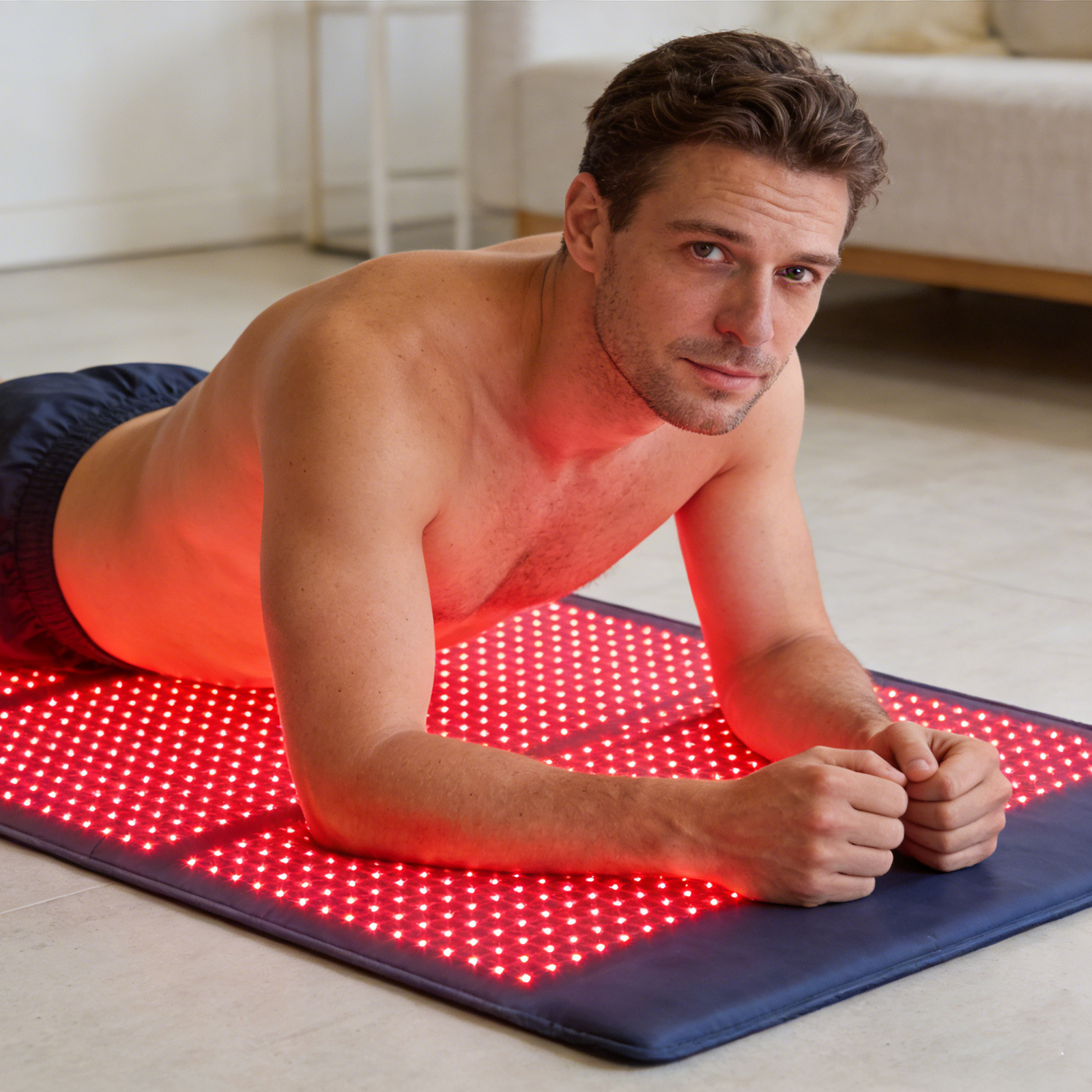 Red Light Therapy Mat Full Body 67" x 24", 1440LEDs, 660/850nm FSA&HSA Eligible, skin-friendly TPU surface, 1440 pcs 3-in-1 LED chips for back, legs, joints and daily wellness routines