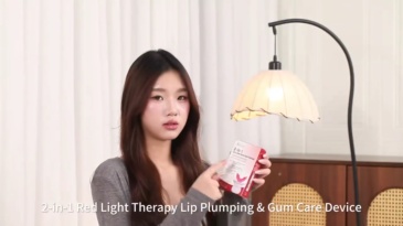 2in1 Red Light Therapy Lip for Lips &Teeth Gums 630& 850nm Near Infrared red Light Lip Plumper,Anti-Aging, Wrinkle Reduction | Fuller,More Vibrant Lips,Toothache Relief, Bleeding Gums, Gum Health