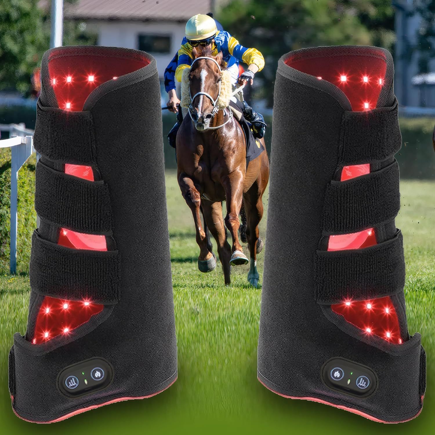 Infrared Light Therapy for Horses,Therapy for Horse Leg Stifle Pain(2 Pcs)