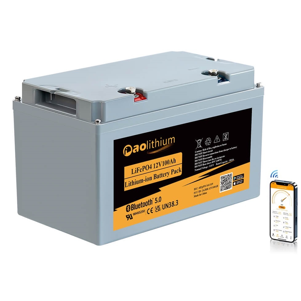 RisunPower 12.8V 100AH RV Recreational Vehicle Lithium battery LiFePO4 12V 100AH 200AH 300AH 400AH lithium batteries