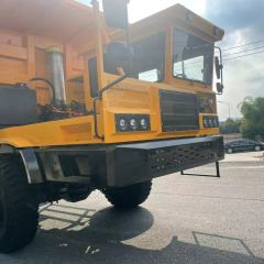 Heavy duty 370kW Electric Mining Dump Truck 138tons 60CBM 6x6 drive Permanent magnet synchronous 327.6kWh Lithium Battery