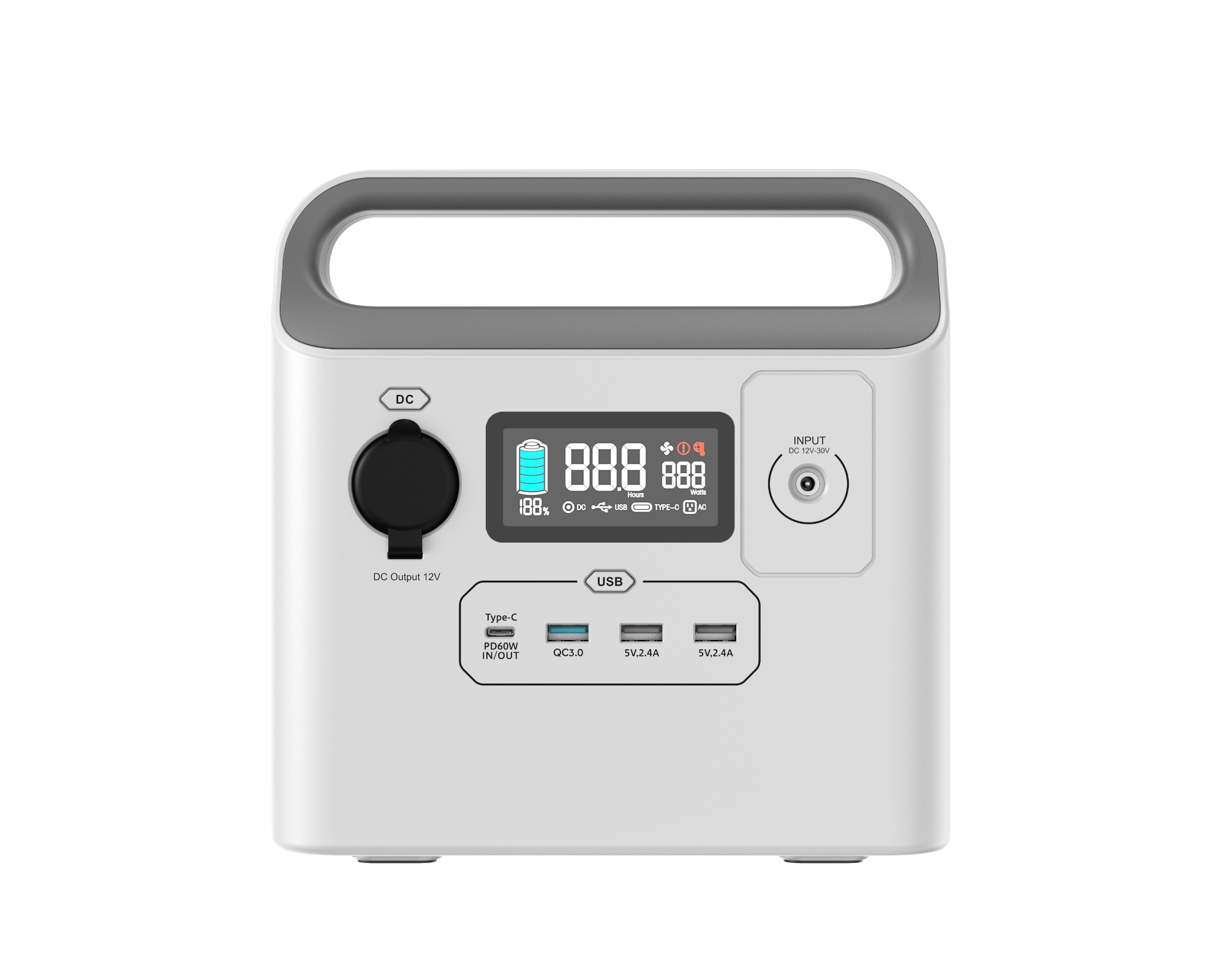 RisunPower S200 14.8V 15Ah 222Wh 200-400W NCM Lithium Battery mini light Portable PowerStation Emergency Outdoor Power Supply