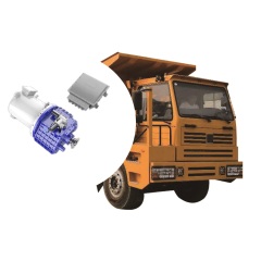 EMT 360kW-500kW 90 tons Pure Electric Drive System for Electric Mining Truck or Special Truck 4 speed transmission