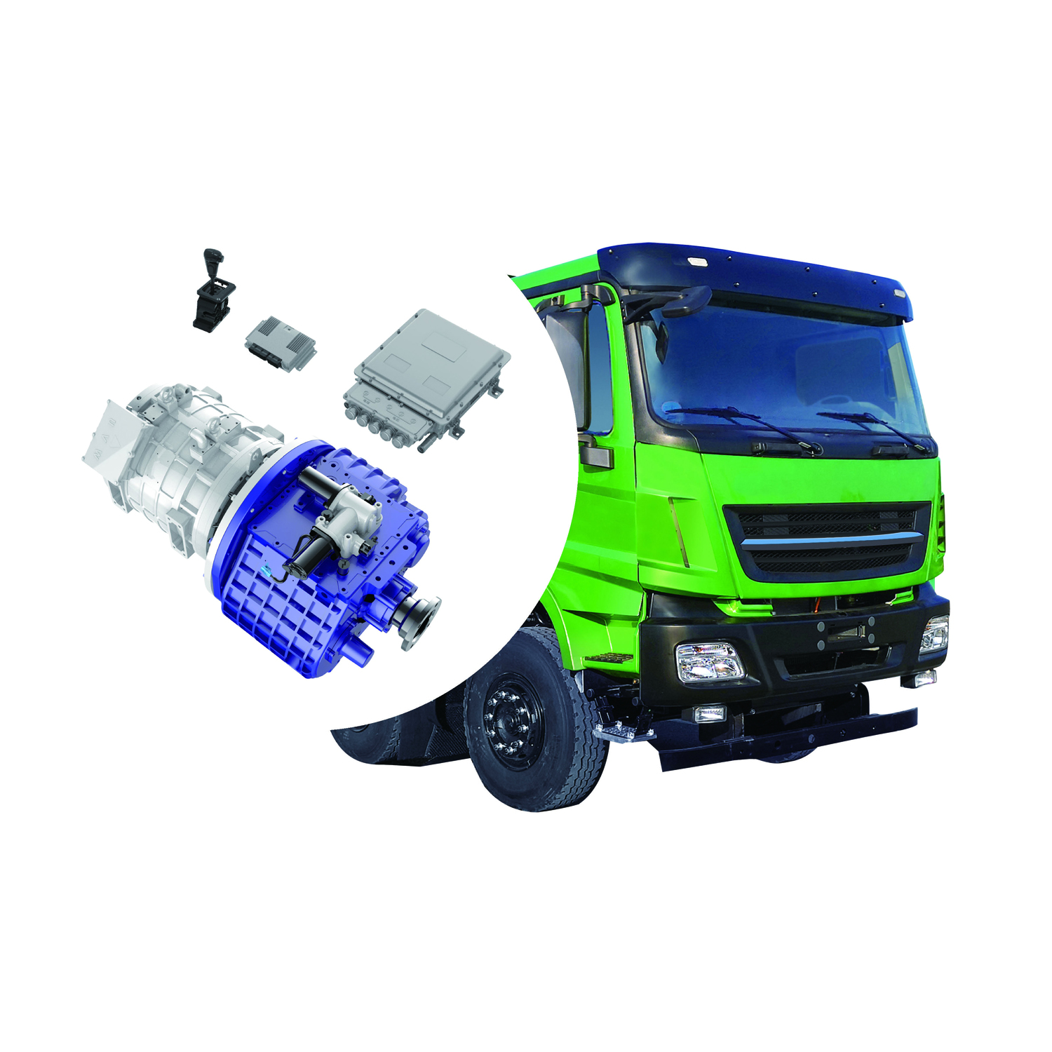 150kW-250kW 20-30 tons Pure Electric Drive System for Electric Tractor Self dumping Truck Concrete mixer Truck