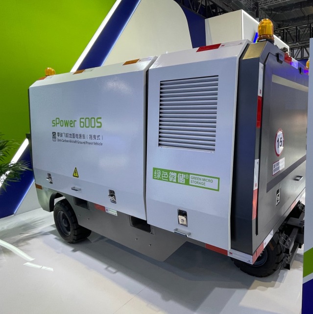 115VAC 400Hz 210kWh 90kVA Towed Aircraft Ground Energy Storage System Power Supply Static Frequency Conversion Power
