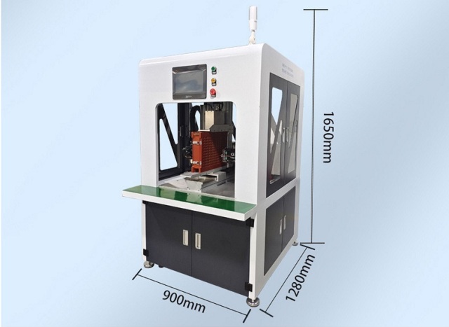 Lithium battery High Precision Double-Side Automatic Spot Welding machine cylinder cell welding welder 3600 pcs per hour