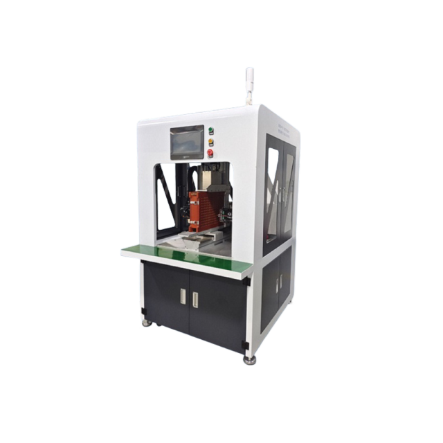 Lithium battery High Precision Double-Side Automatic Spot Welding machine cylinder cell welding welder 3600 pcs per hour